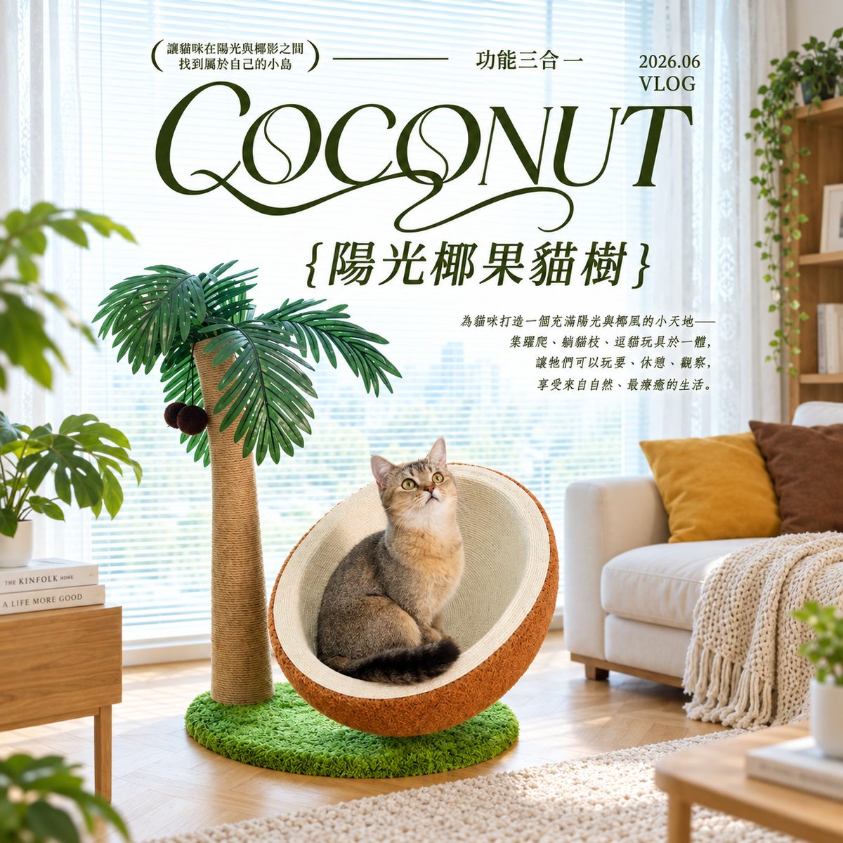 陽光椰果貓樹